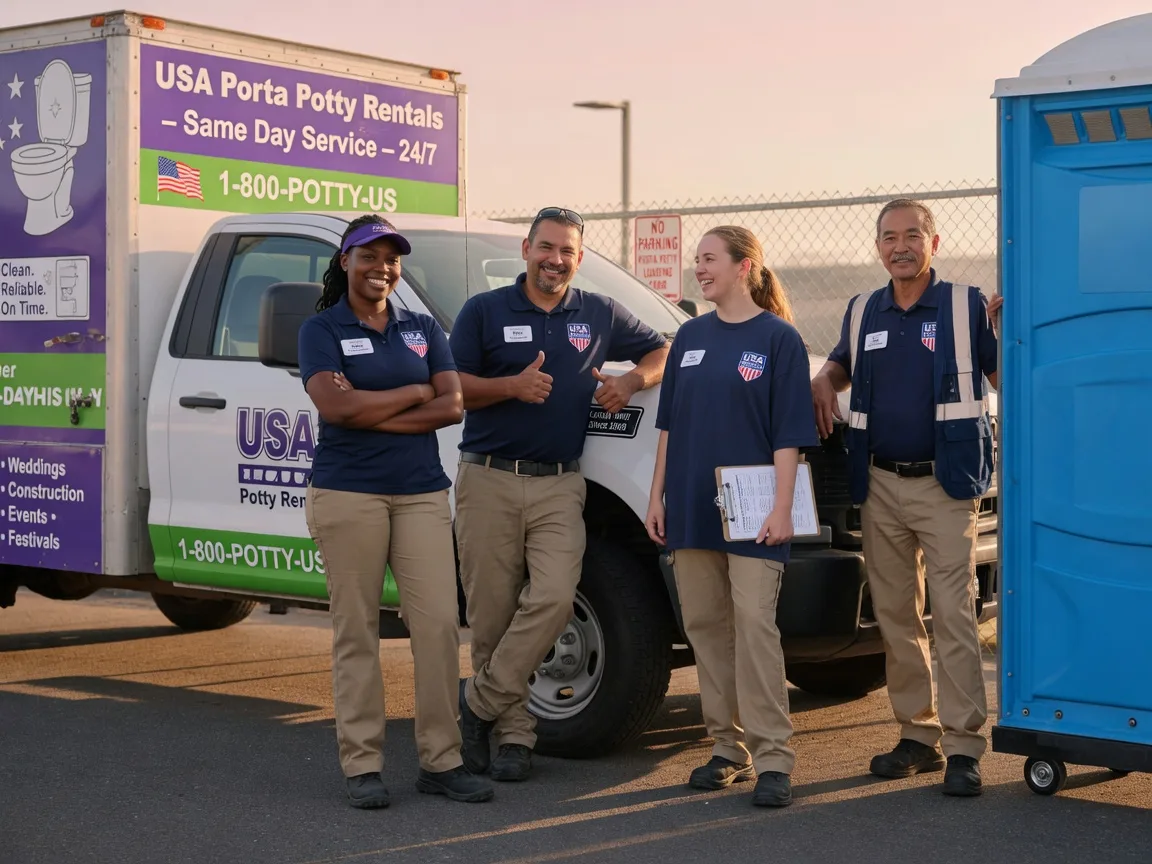 Porta Potty Rental company in Forney, TX